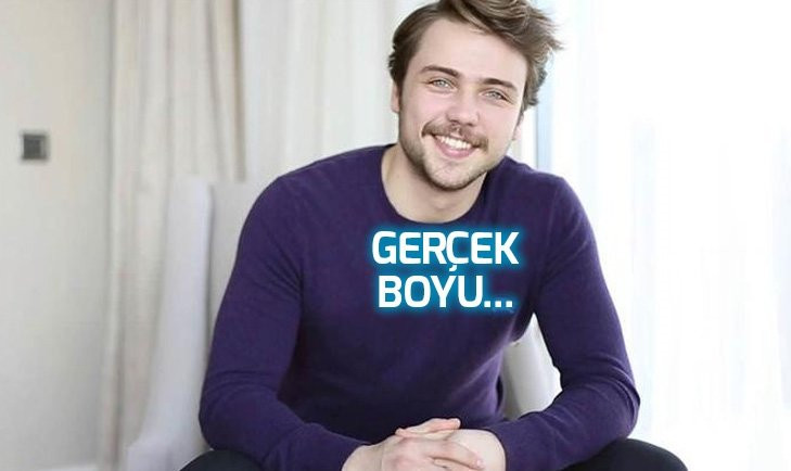 Söz dizisi oyuncusu Tolga Sarıtaş boyuyla herkesi şoka uğrattı