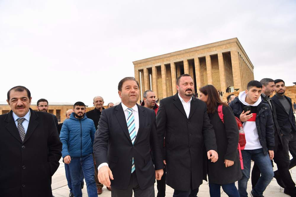 Maltepeliler Başkan Kılıç'la Ata’nın huzuruna çıktı