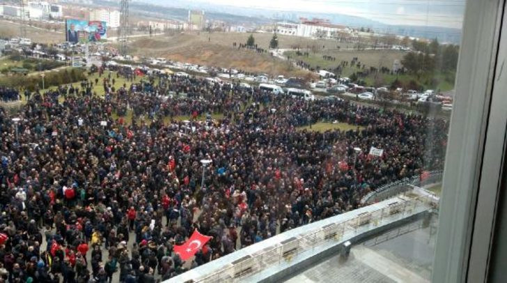 On binlerce EYT'li Ankara'da buluştu