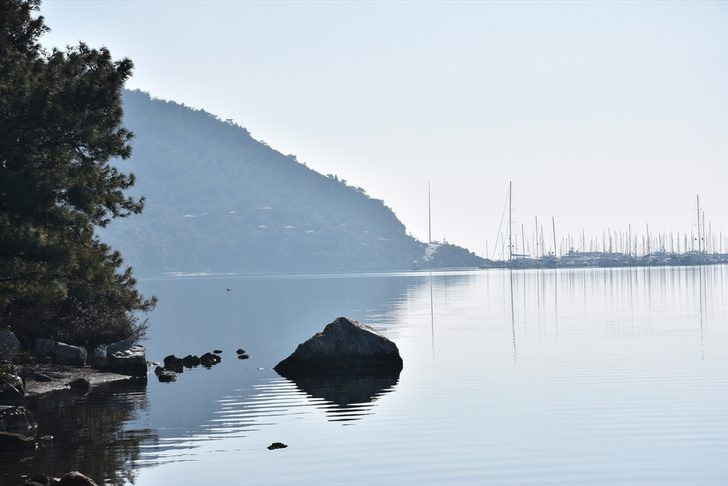 O ilçemizde deprem paniği ! Deniz 5 metre çekildi