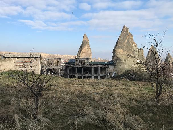 Peribacası yanına otel yapılıyor
