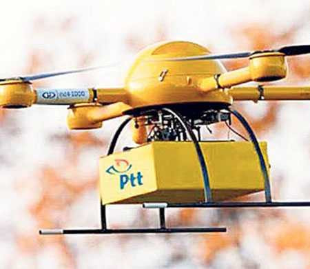 PTT drone taşımacılığına başlıyor
