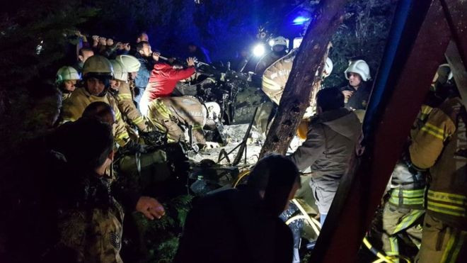 Helikopter kazasıyla ilgili o isim görevden alındı