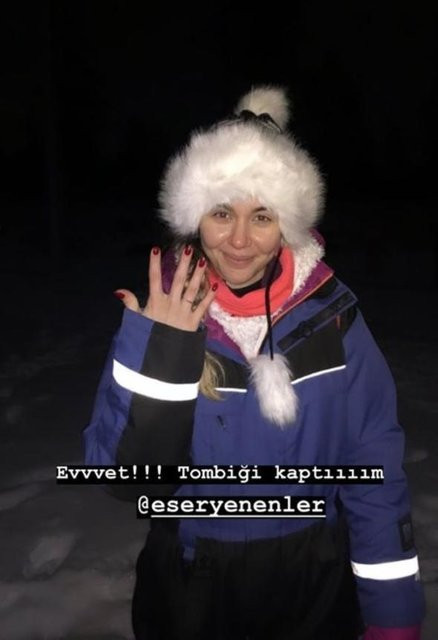 Eser Yenenler'den ''tektaş'' paylaşımı