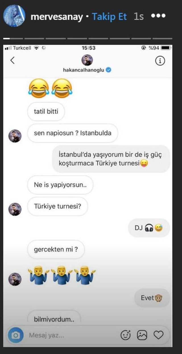 Merve Sanay'ın konuşmaları ortaya çıktı