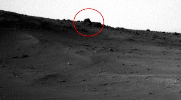 Mars'ta çekilen görüntü sosyal medyayı salladı !