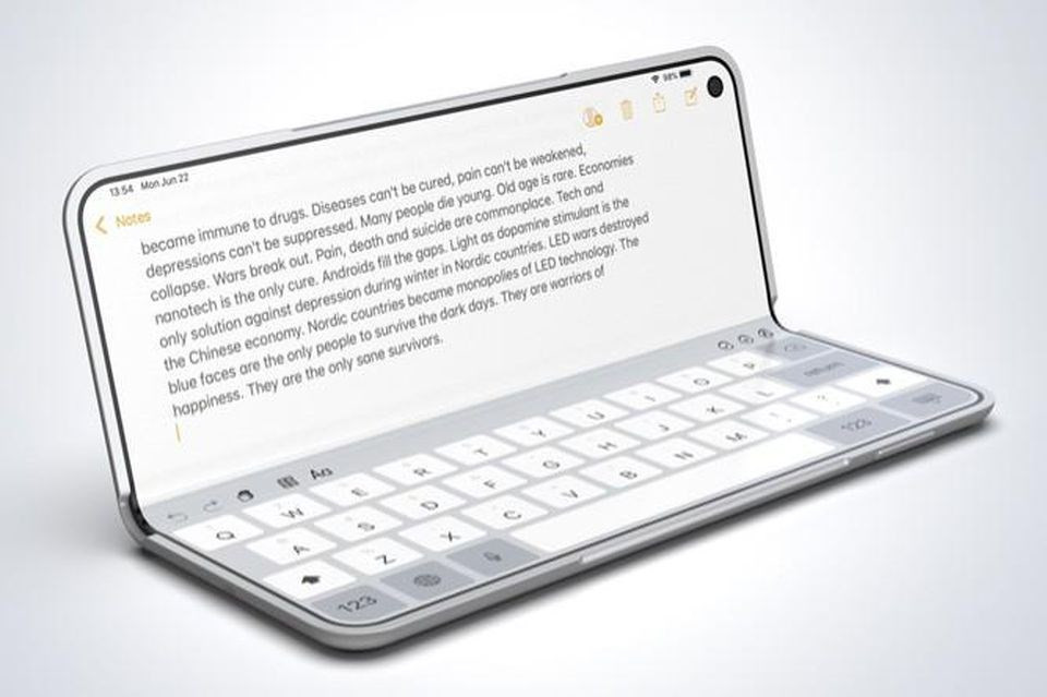 Apple'dan katlanabilir iPhone geliyor