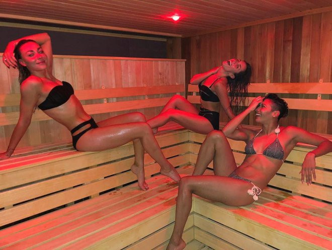 Sosyal medyada yeni çılgınlık: Sauna pozu !