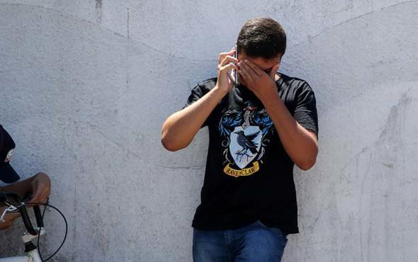 Ortaokula saldırı ! Cenaze araçları böyle çıktı...