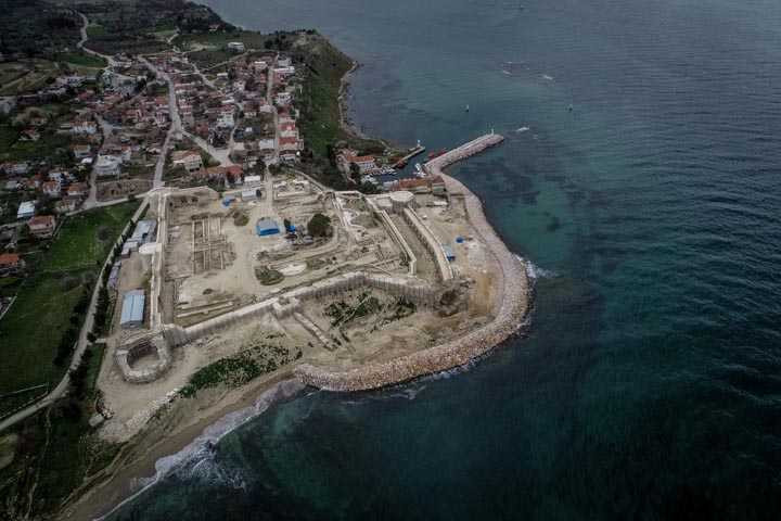 Boğazı savunan 360 yıllık kalede sona gelindi