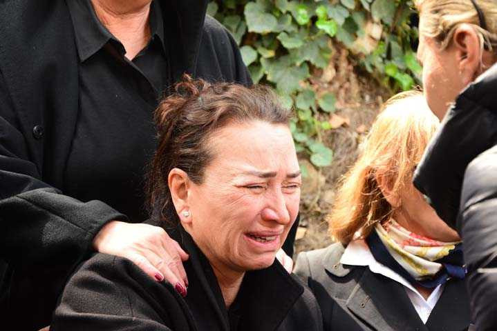 Zafer Çika'nın cenaze töreninden fotoğraflar