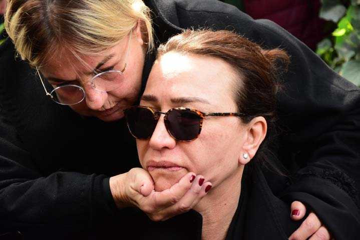 Zafer Çika'nın cenaze töreninden fotoğraflar