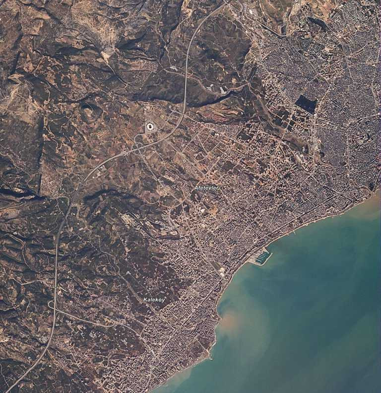RASAT uydumuzdan müthiş Mersin fotoğrafı