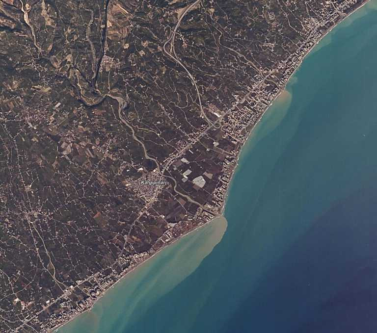 RASAT uydumuzdan müthiş Mersin fotoğrafı