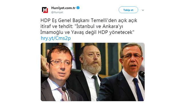 Hürriyet'in haberine büyük tepki