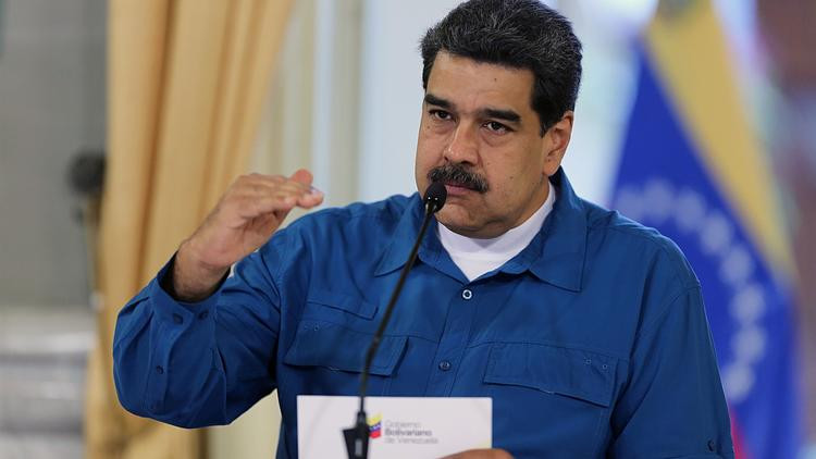 Maduro: 5 milyar dolarımız rehin alındı
