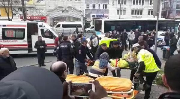 Beyazıt'ta halk otobüsü dehşeti: Çok sayıda yaralı var