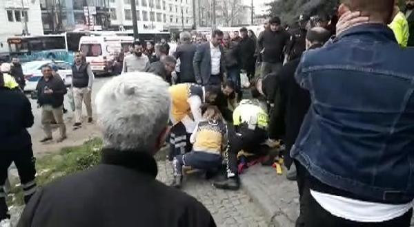 Beyazıt'ta halk otobüsü dehşeti: Çok sayıda yaralı var