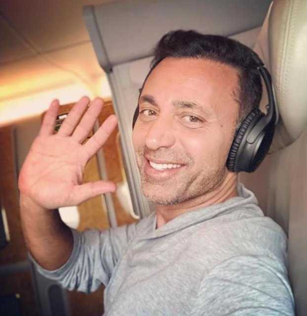 Mustafa Sandal'ın keyfi yerinde
