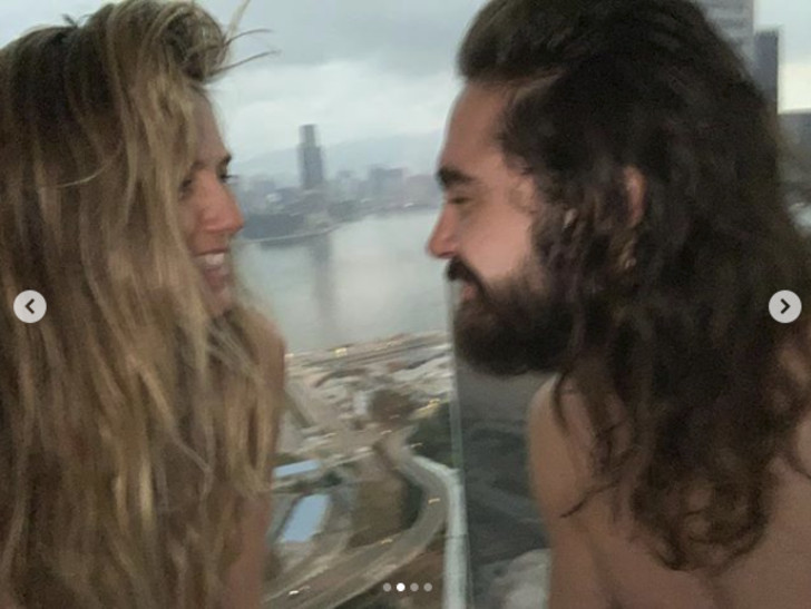 Heidi Klum'dan çıplak paylaşım