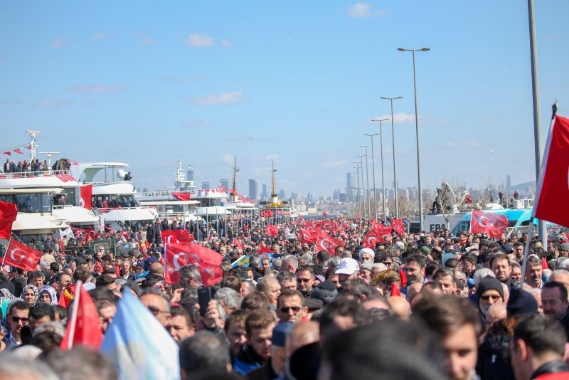 Cumhurbaşkanı Erdoğan mitinge katılan kişi sayısını açıkladı