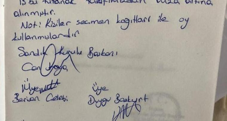 Yerel seçimlerde bir skandal daha !