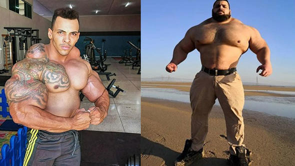 İranlı Hulk'a meydan okudu: Kafanı koparacağım