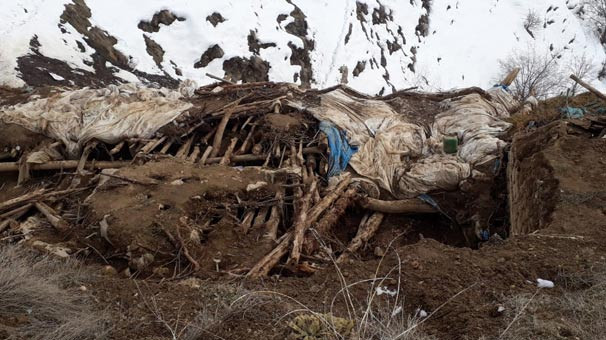 Çatak'ta ahır çöktü: 43 hayvan telef oldu