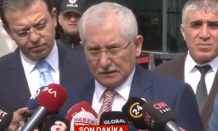 YSK'dan Başkanı Sadi Güven: ''AA YSK'dan veri almıyor, İmamoğlu önde!''