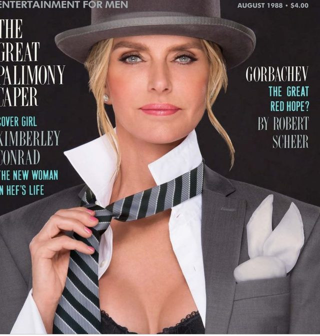 80'lerin Playboy güzelleri aynı pozları bir daha verdi