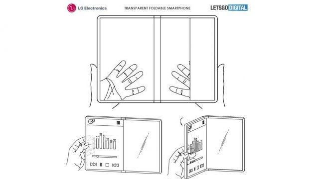 LG'den hem şeffaf hem ekranı katlanabilen telefon