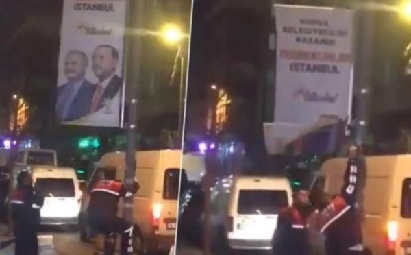 AK Parti'nin ''Teşekkürler İstanbul'' pankartlarına elveda