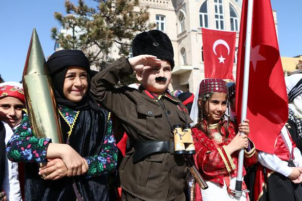 23 Nisan törenlerinden renkli görüntüler