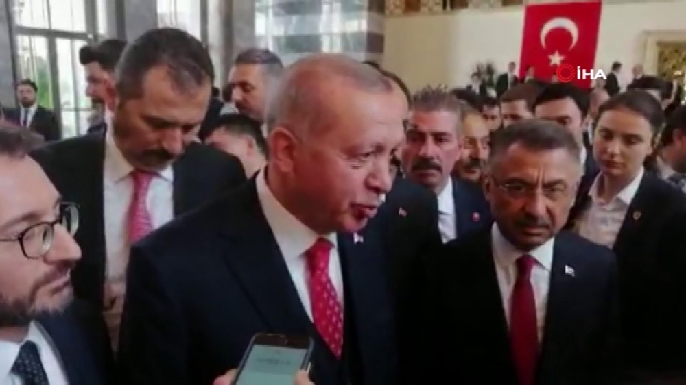 Erdoğan: ''Şehit cenazesine giderken dikkat etmemiz gerekiyor''