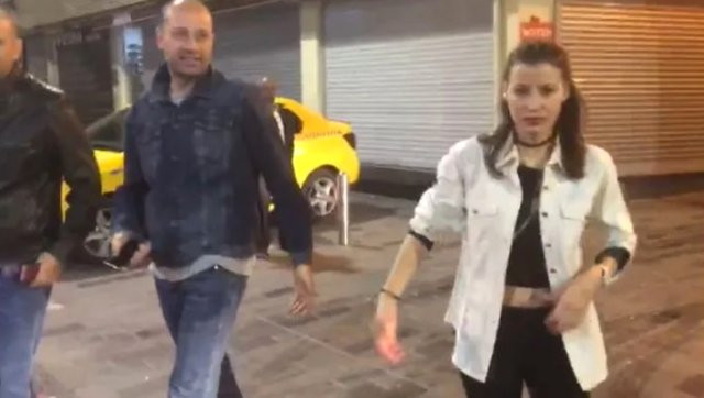 Alkolü fazla kaçıran Müjde Uzman'dan gazetecilere tehdit