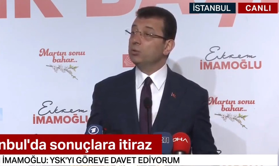 Ekrem İmamoğlu'dan yeni açıklama: ''YSK'yı göreve çağırıyorum''