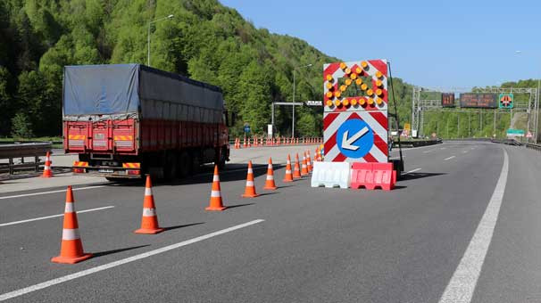 Bolu Dağı Tüneli İstanbul yönü ulaşıma kapandı