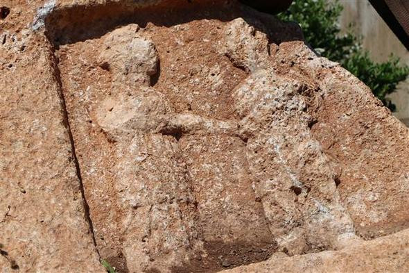 Adıyaman'da Roma dönemine ait ''ayrılık'' figürü bulundu