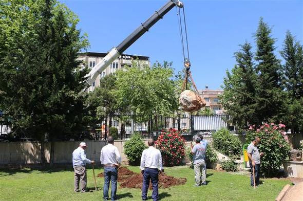 Adıyaman'da Roma dönemine ait ''ayrılık'' figürü bulundu