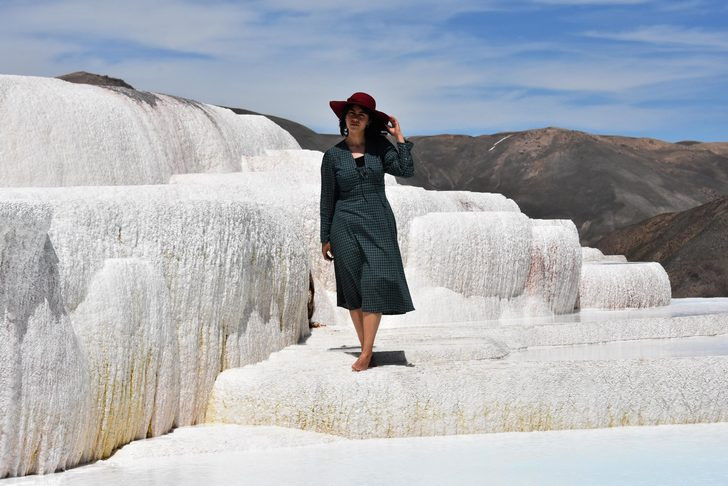 Görenler Pamukkale sanıyor ama burası Van !