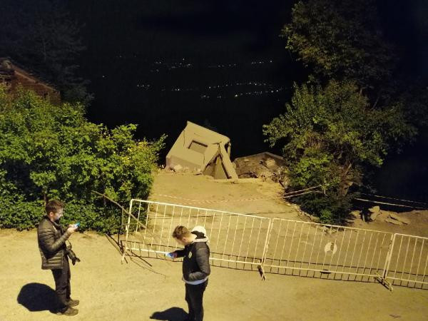 Ordu'da heyelan kabusu: 15 ev yıkıldı