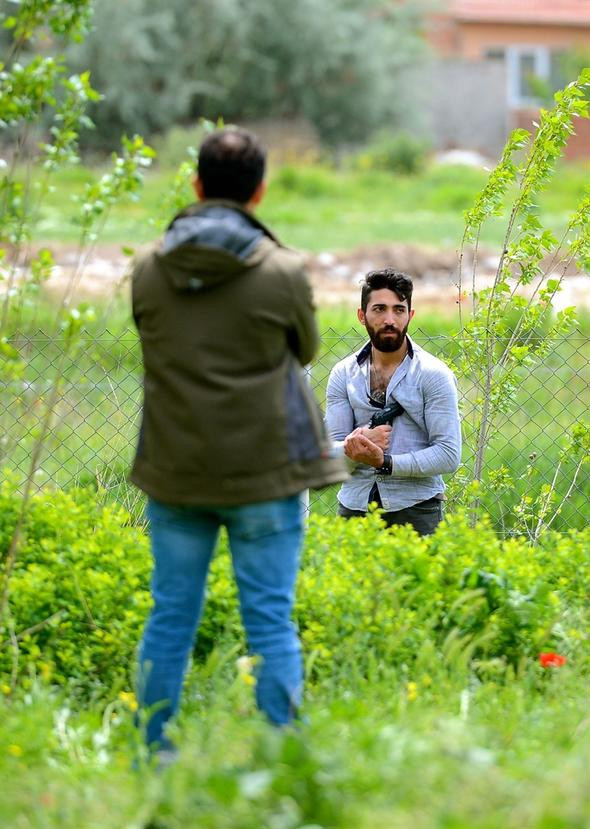 İntihara kalkışan cezaevi firarisi, 8 saatte ikna edilebildi