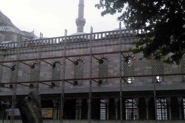 Sultanahmet Camisi restorasyonunda skandal