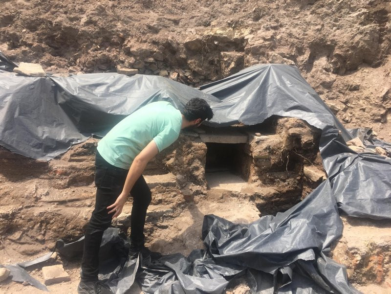 İnşaat kazısında kalıntılar bulundu, çalışmalar anında durduruldu