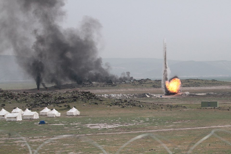 Erciyes-2019 Tatbikatı nefes kesti !