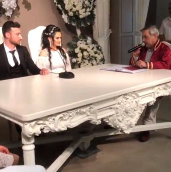 Ünlü gelin adayı Naz Mila evlendi