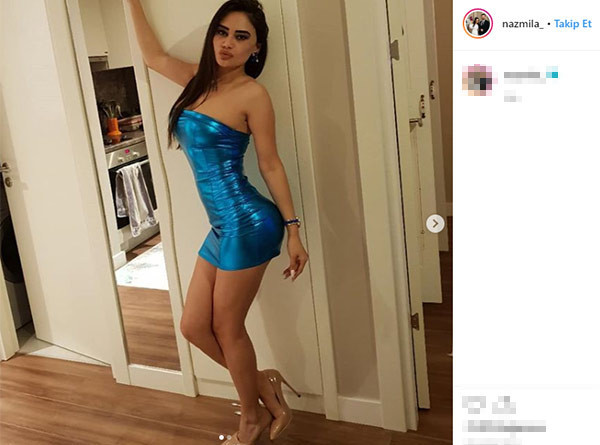 Ünlü gelin adayı Naz Mila evlendi