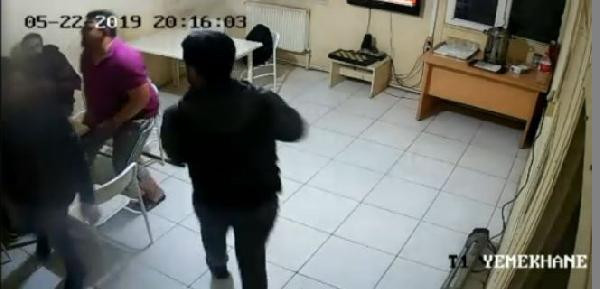 Aç kalan teröristin yakalanma anı kamerada