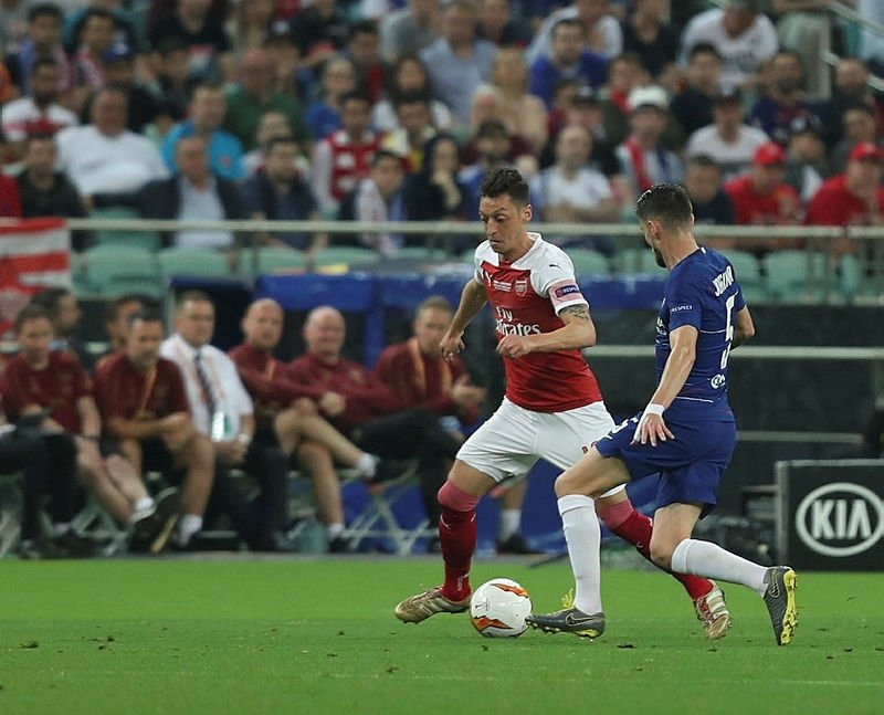 Mesut Özil, Avrupa Ligi finaline damga vurdu!