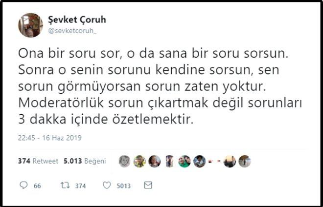 Ünlülerden ortak yayın tweetleri ! Şevket Çoruh'un yorumu olay oldu